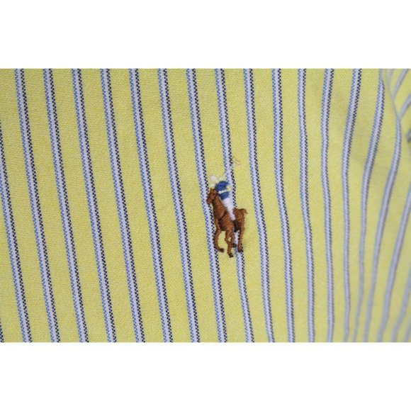 NEW Ralph Lauren Custom Slim Fit Oxford Shirt LG - Picture 3 of 6